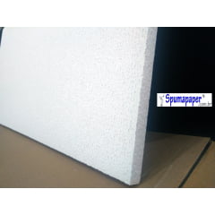 Placa de Isopor para forro de teto - tipo F1 - 127,3cm x 61,8cm x 20mm de espessura, branca